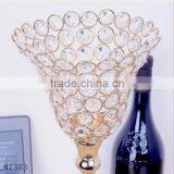 Hot Sale Crystal Candleholders Wedding Table Decorations thumbnail-3