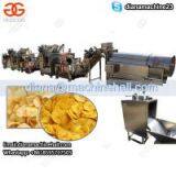 Máquina de fabricação de batatas em pequena escala | Linha de produção de batatas fritas