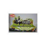 Desk Top CD Paper Cardboard Retail Display Stands , PP Lamination Stable Displays