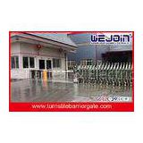 Passage Controlled Access Turnstiles Swing Barrier Gate In Stainless Steel