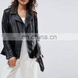 Women Popular Designs Custom pu Leather Jackets thumbnail-1