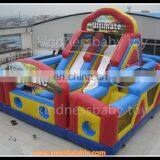 Attractive Inflatable Playground,large Inflatable Fun City,inflatable Slide Obstacle Combo thumbnail-1
