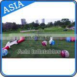 Portable Pop Up Soccer Arena For Bumper Soccer / Inflatable Soccer Soap Field Game thumbnail-1
