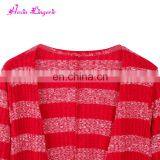 2017 Latest Fashion Red Long Kintting Cardigan Women Tops thumbnail-4