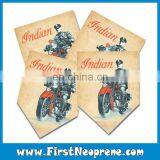 Football Round Shape Customized Name Business Gift Neoprene Coaster thumbnail-4