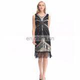 BestDance 1920's Flapper Dress Vintage Gatsby Charleston Art Deco Sequin Fringe Costume Dress OEM