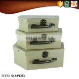 2017 Newest Design Kraft Luggage Cardboard Suitcase