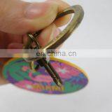 Eco Friendly Manufacturers Colorful Leather Keychain With Logo thumbnail-5