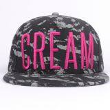 Custom 6 Panel 2 Tone 3D Embroidered Snapback Hat thumbnail-2