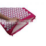 High Quality Natural Linen Sponge Filler Plastic Spike Cheap Acupressure Mat and Pillow Set thumbnail-3