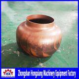 Simple CNC Metal Spinning Machines Equipment Design for Candy Lacquer Pot Vietnamese Handicraft for Exporting thumbnail-1