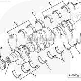3804713 Cummins Engine QST30 STD Main Bearing Set thumbnail-2
