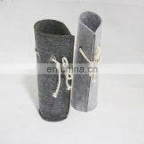 100% New Zealand Wool Felt Wine Bottle Bag and Wool Felt Pouch thumbnail-2