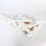 High Quality Natural Colored no Dyeing Muslin Baby Bandana Drool Bibs With 100% Organic Cotton Teething thumbnail-6