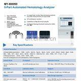 MY-B005D Clinical Analytical Instrument 5-part Cbc+diff or Cbc Machine Fully Automatic Hematology Analyzer thumbnail-3