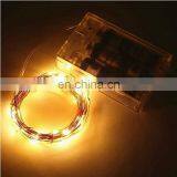 2M 20LED 5M 50led 10M 100LED Led String Light With 3*AA Battery Party for Wedding Decoration Christmas Fairy Decoration thumbnail-2