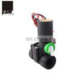 PLASTIC SOLENOID VALVE 3/8 INCH 12V DC 6-9-12-20 V DC LATCHING 24VAC 110VAC 220VAC PILOT