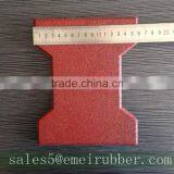 Dog-bone Interlocking Recycled Rubber Tile Quality Choice thumbnail-1