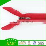 3# Invisible Zippers With Plating Black Nickel Color Eye Drop Puller Quality Choice thumbnail-2