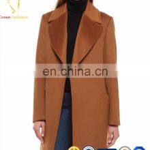 European Style Fashion Design Solid Color Women Long Cardigan Coat thumbnail-3