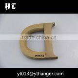 CY-450 Scarves Jewelry With Non Snag Rings for Silk Wooden Scarf Hanger thumbnail-4