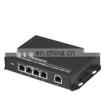 5 Port Gigabit Ethernet PoE Switch 4 Port 1000M PoE For Dahua IP Camera