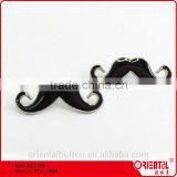 Chaplin Mustache Metal Lapel Pin thumbnail-1