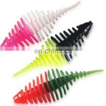 Wholesale Colorful Hot Selling 10pcs 5cm Fishing Needle Tail Soft Bait thumbnail-2