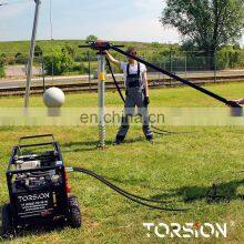 Hydraulic Ground Screw Pile Driver / Screw Piles Installation Equipment thumbnail-3