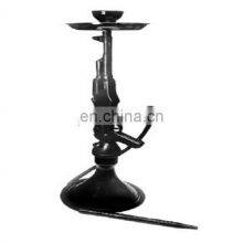 Gun Shape Black Glass Antique Hookah