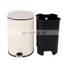 6L Bathroom Garbage Bin Steel Powder Coating Waste Bin NewIcon Trash Can With Soft Close thumbnail-5