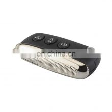 3+1 Buttons Keyless Entry Flip Remote Key Shell Case Fob for Bentley Continental GT GTC Mulsanne 2004-2016 P/N: KR55WK45032