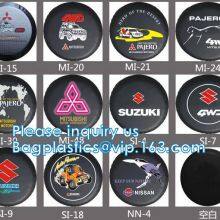 Custom Car Wheel Spare Wheel Cover Tyre, Spare Tire Cover, PVC, PU, Oxford, Nylon, Pajero Spare Tire Cover thumbnail-3