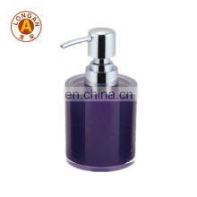 Manufacturer Plastic Polyresin Price Lotion Liquid Foam Bottle Bathroom Accessories Set With Soap Pump Head Supplier From China thumbnail-4