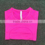 2016 Breathable Trainning Nude Pink t Shirt thumbnail-4