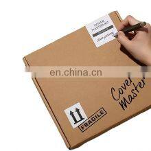 Label Print Paper Box Packages Laptop Mailing Cartoon Mailer Clothes Cosmetics Shoes Packing Custom Large Shipping Boxes thumbnail-1