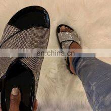 2021 Low Heel Designs Woman Sandals Shoes Summer Flat Fashion Women's Sandals thumbnail-5