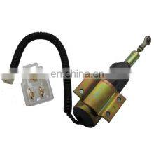 12V Flameout Solenoid Valve 3926411 For 6CT Diesel Engine thumbnail-3