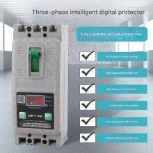 380V 3 Phase Intelligent Digital Display Water Pump/motor Circuit Breaker Phase Loss Protector 40A 100A Overload Phase Loss Motor Protector thumbnail-4