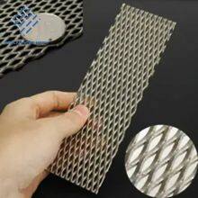 Titanium Plate Mesh Titanium Electrode Mesh Thick Titanium Filter Screen Diamond Stretched Titanium Mesh thumbnail-2