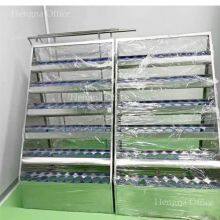 40 Slot Stainless Steel Cup Holder Cabinet With Anti-Collision Rings & Label Tabs, Commercial Breakroom Storage Locker H1250xW850xD590mm thumbnail-5