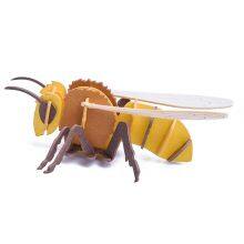 Insects Cardboard Puzzle DIY Series BEE Model Kits Assemble Toys Kids Children 3D Paper Puzzles thumbnail-4