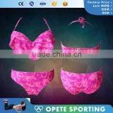(OEM Factory)2016 Fashion OEM Girl Custom Digital Printed Swimwear Bikini thumbnail-1