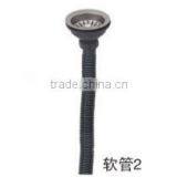 SUS304 New Design Funtional Brushed Kitchen Sink HD6543A thumbnail-4