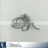 New Fashion Rhinestone Freshwater Pearl Brooch thumbnail-2