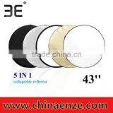 ET-R5110 Fotodiox 5-in-1 42" Premium-Grade Professional Collapsible Disc Reflector Flash Reflector thumbnail-1