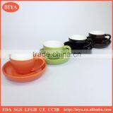 coffee cup with saucer double color modern espresso coffee cup,Restaurant Ceramic Coffee Cup And Saucer/ Tea Cup And Saucer