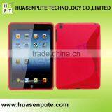 S-Line Translucent Clear TPU Gel Soft Case Back Cover For Apple Ipad Mini 3 2 1