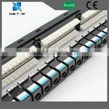 Network Panel With Led Light, Cat5e Rj45 Cable Patch Panel thumbnail-2