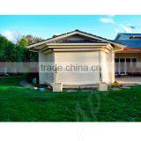 Motorized Insulation & Security Rolling Shutter With PU Foam Filled 45mm & 5mm Interlocking Slat